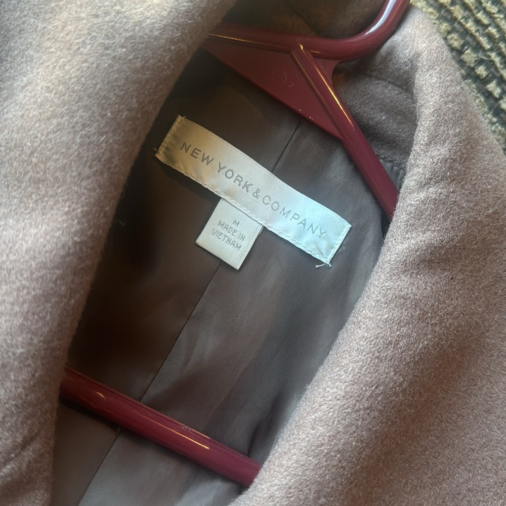 New York & Company Coat (Med) - Picture 4 of 4